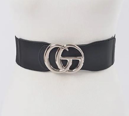 Belt - Stretch w/ Initials (PLUS)