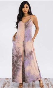 Lavendar/Grey Jumpsuit
