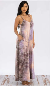 Lavendar/Grey Jumpsuit