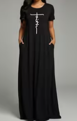 Faith Dress - Fits 1X to 3X
