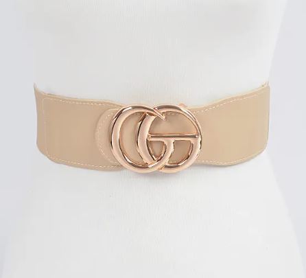 Belt - Stretch w/ Initials (PLUS)