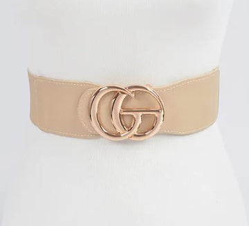 Belt - Stretch w/ Initials (PLUS)