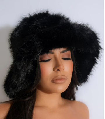 Faux Fur Head Piece