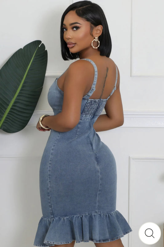 Little Denim Dress