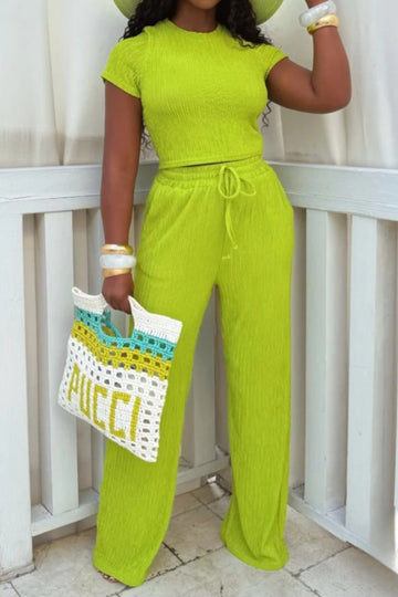 Two Piece Pant Set