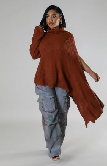 One Sleeve Sweater Top