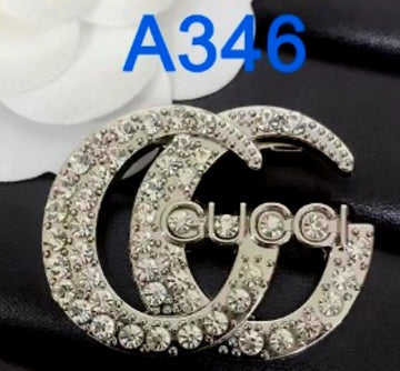 Initial Brooches/Earrings (GG)