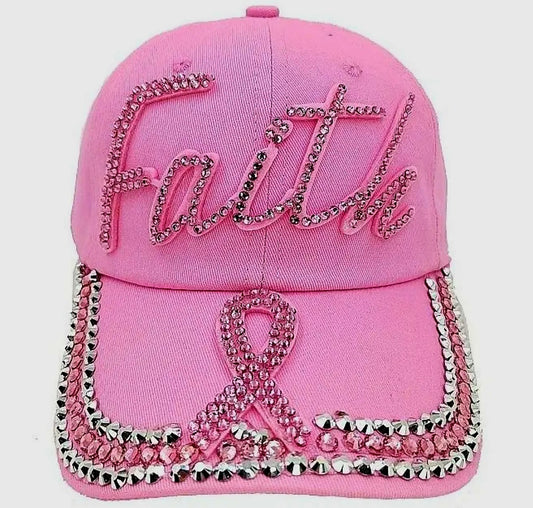 Breast Cancer Awareness - Faith Cap (3 colors)