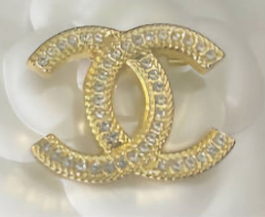 Brooch - CC (designer inspired)