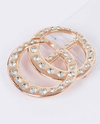 Clear Rhinestone Belt