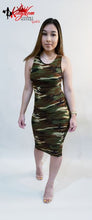 Load image into Gallery viewer, Camo Tank Dress (Red or Olive)