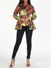 Load image into Gallery viewer, Camo Jacket w/Print